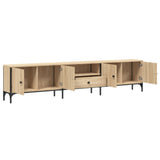 TV Cabinet with Drawer Sonoma Oak 200x25x44 cm Engineered Wood 838989