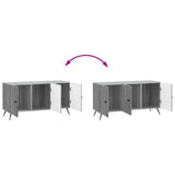 TV Cabinet Grey Sonoma 99 x 34.5 x 50 cm Engineered Wood 895641