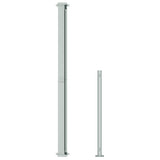 ZNTS Patio Retractable Side Awning 200x500 cm Black 313417