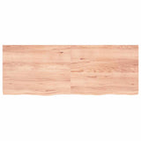 Table Top Light Brown 160x60x cm Treated Solid Wood Oak 3156387
