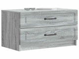 Bedside Cabinet Grey Sonoma 62 x 34.5 x 44.5 cm Engineered Wood 895701