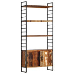 4-Tier Bookcase 80x30x180 cm Solid Reclaimed Wood 284419