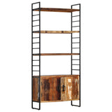 4-Tier Bookcase 80x30x180 cm Solid Reclaimed Wood 284419