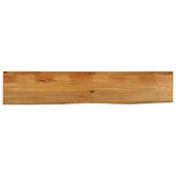 Table Top Live Edge 180x30x3.8 cm Solid Wood Mango 370581