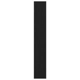 Bookcase Black Oak 60x30x189 cm Engineered Wood 862457