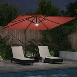Roma Parasol Red 286 x 284 x 270 cm Aluminium and Polyester 42003358