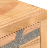 Console Table 90x30x75 cm Solid Acacia Wood 286549