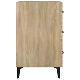 Bedside Cabinet Sonoma Oak 40x40x66 cm Engineered Wood 812090