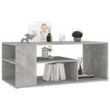 Coffee Table Concrete Grey 100x50x40 cm Engineered Wood 806925