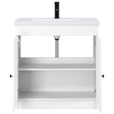 Bathroom Furniture Set White 56 x 37.5 x 81 cm Engineered Wood 3404124