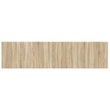 Wall-Mounted Headboard BREDA Sonoma Oak Engineered Wood 897587