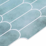 Feather Tile 50 pcs Green 30 x 30 cm Polyurethane and PET 42046203
