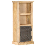 Highboard with Door 45x32x110 cm Solid Mango Wood 289098