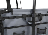 Folding Hand Trolley Grey 105 x 56.5 x 116 cm Oxford Cloth 42020664
