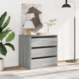 Corner Chest of Drawers Grey Sonoma 60x41x58 cm Engineered Wood 852848