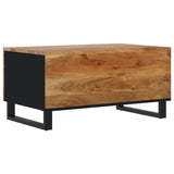 Coffee Table 80x50x40 cm Solid Wood Acacia&Engineered Wood 350637
