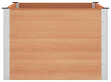 Garden Raised Bed Brown 150 x 100 x 91 cm 42039003
