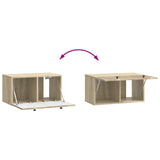 Wall-Mounted TV Cabinet Sonoma Oak 59.5 x 31 x 30 cm 898027