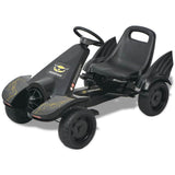 Pedal Go Kart with Adjustable Seat Black 80156