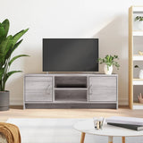 TV Cabinet Grey Sonoma 102x30x37.5 cm Engineered Wood 823259