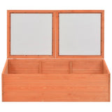 Greenhouse Wood 100x50x34 cm 170647