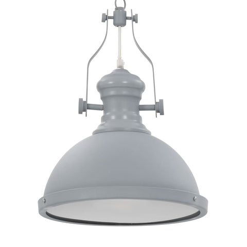 Ceiling Lamp Grey Round E27 281625