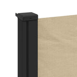 Retractable Side Awning Beige 100x500 cm 4004390