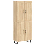 Highboard Sonoma Oak 69,5x34x180 cm Engineered Wood 3199580