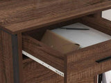 Cabinet with Charging Station Brown Oak 76 x 41 x 72 cm 859839