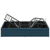 Electric Adjustable Bed Frame Blue 190 x 100 x 33.5 cm Steel 42037354