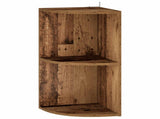 Corner Shelf 2-Tier 41.5 x 41.5 x 72 cm Engineered Wood 8016356
