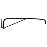 Hose Boom Wall Mounted Black Steel 172487