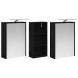 Bathroom Cabinet Set 3 pcs 116 x 16 x 62.5 cm Engineered wood 3403817
