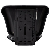 210156 Tractor Seat with Backrest Black