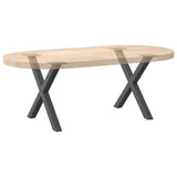 Coffee Table Legs X-Shaped 2 pcs Anthracite 50x cm Steel 4012898