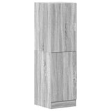 Kitchen Cabinet Grey Sonoma 38x41.5x131.5 cm Engineered Wood 860117