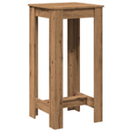 ZNTS Bar Table Artisan Oak 51x50x103.5 cm Engineered Wood 854408