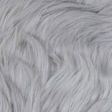 Faux Sheepskin Rug TAFALLA Grey 200 cm Polyester 42021539