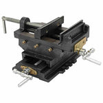Manually Operated Cross Slide Drill Press Vice 150 mm 145385