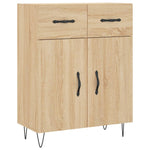 Highboard Sonoma Oak 69.5x34x180 cm Engineered Wood 3198180