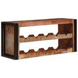 Wine Rack Brown 100 x 45 x 33 cm Solid Reclaimed Wood 4104762