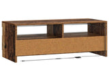 LED TV Cabinet Old Wood Engineered Wood 897883