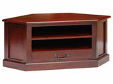 CornerTVCabinet Brown 80 x 40.5 x 45 cm Solid Mahogany Wood 42009930