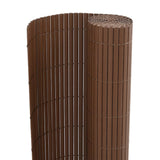 Garden Fence Double-Sided Brown 1.8x3 m PVC 42002621