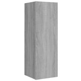 4 Piece TV Cabinet Set Grey Sonoma Engineered Wood 3114204
