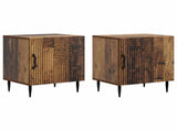 Bedside Cabinet 2 pcs Old Wood 43 x 34.5 x 50 cm 894812