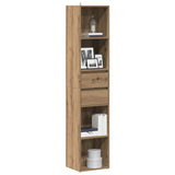Book Cabinet Artisan Oak 36x30x171 cm Engineered Wood 856047