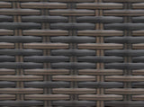 Rattan Garden Furniture Side Table Patio Frame Tempered Glass New - Brown T3398P318816
