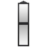 Free-Standing Mirror Black 40x160 cm 351523