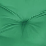 Pallet Cushions 3 pcs Green Fabric 360861